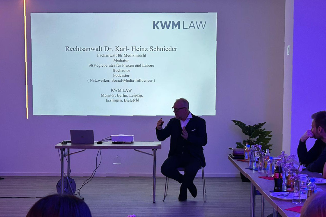 Vortrag Rechtsanwalt Dr. Karl-Heinz Schneider